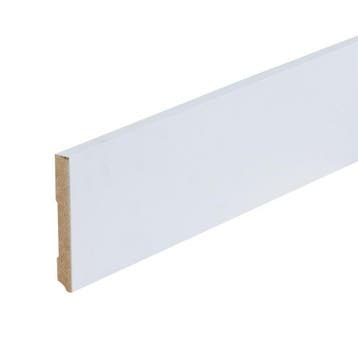 Co-Pro Gegronde Plint Amsterdam - Wit Gegrond - 90 x 12 mm, Ophalen of Verzenden, Nieuw