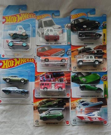 Hot Wheels, Matchbox 1:64 - Modelauto (12) - 1983 Porsche, Nieuw