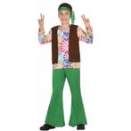 Jaren 60 hippie verkleedoutfit voor jongens - Jaren 60/ hi.., Kinderen en Baby's, Ophalen of Verzenden, Nieuw