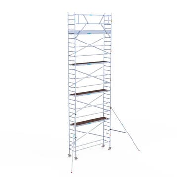 Rolsteiger Original 75x305 10,2m werkhoogte tegen de gevel, Verzenden, Nieuw, Rolsteiger of Kamersteiger, 5 meter of hoger