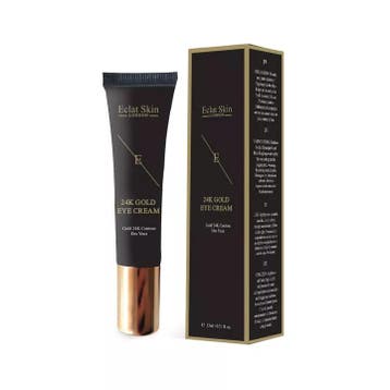 Luxe Oogcrème 24K goud - hyaluronzuur - collageen - rijke, Nieuw