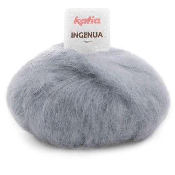 Katia Ingenua - 52 blauwgrijs - Mohair Garen, Ophalen of Verzenden, Nieuw
