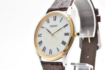 Seiko - Seiko Roman Index Dress Watch - Zonder minimumprijs