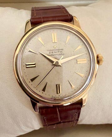 Zenith - Chronometer 18K GOLD - Heren - 1954