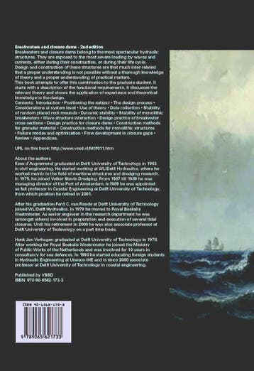 Breakwaters and closure dams 9789065621733 F.C. van Roode, Verzenden, Gelezen, F.C. van Roode