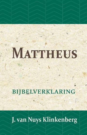 Mattheus | J. Nuys Klinkenberg | Nieuw, Ophalen of Verzenden, Nieuw, J. Nuys Klinkenberg