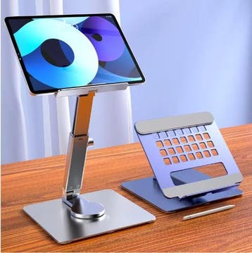 Roterende Aluminium Tabletstandaard Verstelbaar Bureau, Verzenden, Nieuw