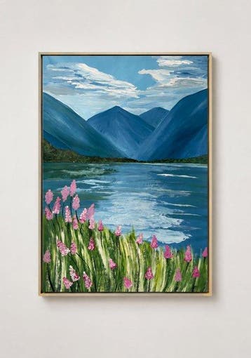 Salomé Blue - El lago de los Andes XL