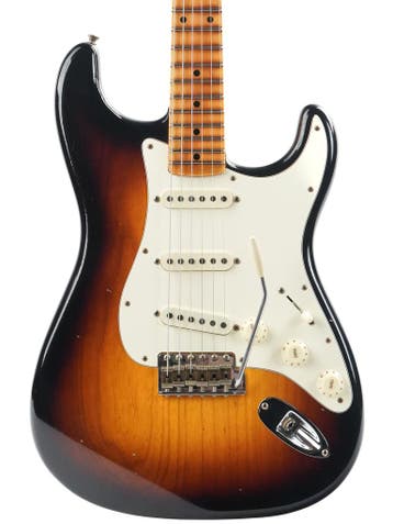 Fender Custom Shop 56 Stratocaster Journeyman Wide Fade 2..., Ophalen of Verzenden, Zo goed als nieuw, Solid body, Fender