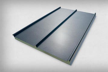 Felsplaat met isolatie - sandwichpaneel - zinken dak, Doe-het-zelf en Verbouw, Platen en Panelen, Verzenden, Nieuw, Overige materialen