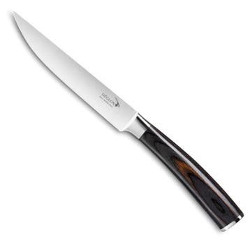 Déglon Steakmes – Glad Lemmet – Ergonomisch Hout – 12, Ophalen of Verzenden, Nieuw, Hout