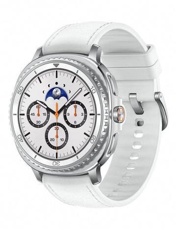 2dekans | Samsung Galaxy Watch8 Classic – smartwatch - 46mm, Ophalen of Verzenden, Zo goed als nieuw, Wit, Samsung