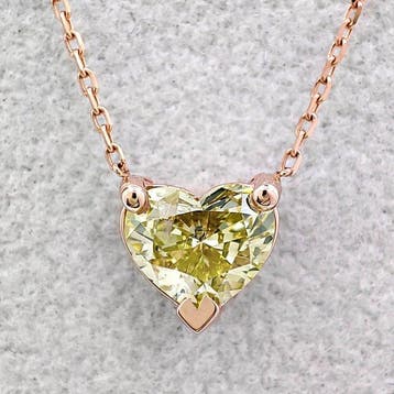 Hanger - 14 karaat Roségoud - 0.83ct. tw. Diamant