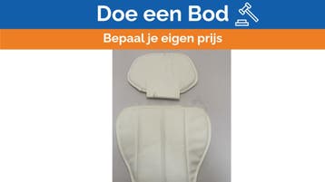 Bieden: Trem captain seat cushion kit white - 014 11 100, Watersport en Boten, Ophalen of Verzenden, Nieuw, Zeilboot of Motorboot