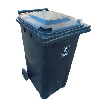 240 liter container/kliko, gebruikt  (Zwart), Ophalen of Verzenden, Gebruikt