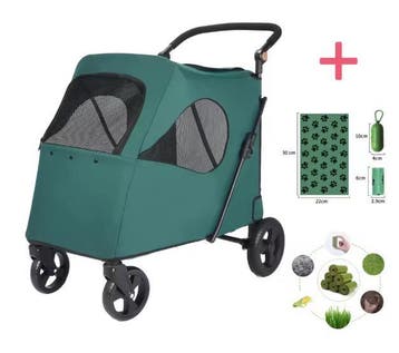 Grote Huisdierkinderwagen – Opvouwbare Buggy voor Honden, Verzenden, Nieuw