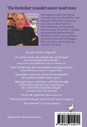 De hotelier maakt weer wat mee 9789082140019, Verzenden, Gelezen, Peter Schoenmaker