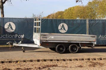 Veiling: Aanhangwagen Kipper Henra KP27 3318 2023, Overige kleuren, Overige brandstoffen, Aanhangers en Opleggers, BTW verrekenbaar