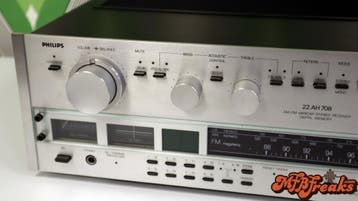Philips 22AH708 receiver - Gereviseerd - 2 jaar garantie, Ophalen of Verzenden, Refurbished, Stereo, 60 tot 120 watt
