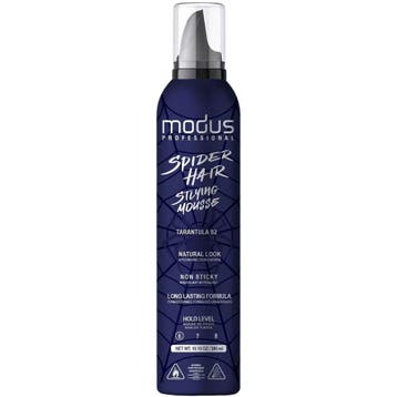 Modus Spider Hair Styling Mousse Hold Level 6 - 300 ml, Ophalen of Verzenden, Nieuw, Gel, Wax, Haarlak of Mousse