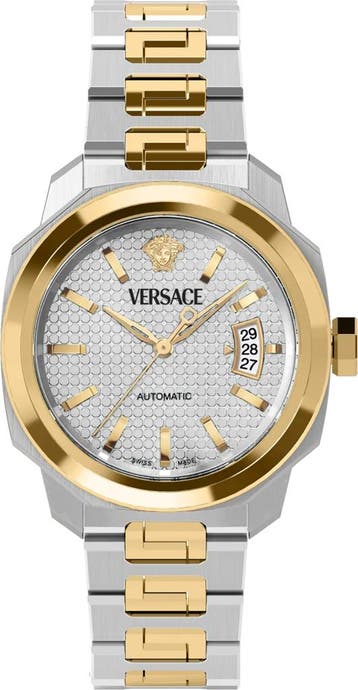 Versace VEAG00624 Dylos automatisch horloge 42 mm, Overige merken, Staal, Verzenden, Polshorloge