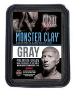 Monster Clay Gray - Gray (grijs) Zacht 4.5 lbs / 2.05 kg., Verzenden, Nieuw
