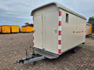 Keetwagen schaftwagen 4m langzaamverkeer HS-1659, Verzenden