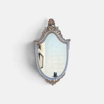 Spiegel - Hout, Glas - Stijl Lodewijk XVI, Antiek en Kunst