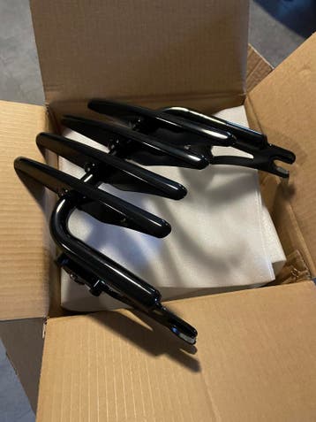 Bagagerek Stealth gloss black passend op HD Touring 09-26, Verzenden, Nieuw