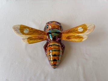 Sarreguemines - Vaas - Majolica - W. 42 cm