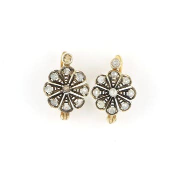 Oorbellen - 14 karaat Geel goud - 0.60ct. tw., Nieuw