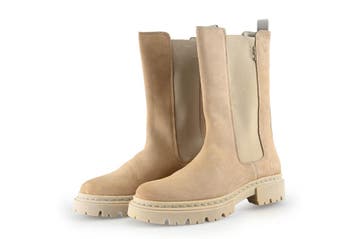 Bullboxer Chelsea boots in maat 40 Beige, Verzenden, Beige, Overige typen, Zo goed als nieuw