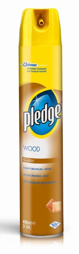 Johnson Pledge Wood Classic Meubelreiniger 400 ml, Ophalen of Verzenden, Schoonmaakmiddel