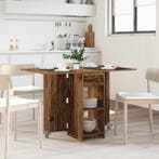 vidaXL Eettafel 115 x 70 x 75 cm Bewerkt hout Oud hout, Huis en Inrichting, Tafels | Eettafels, Verzenden, Nieuw
