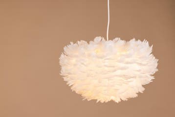Hanglamp - Sky - 45 cm - Wit - Veer - Jörn, Huis en Inrichting, Lampen | Hanglampen, Verzenden, Nieuw