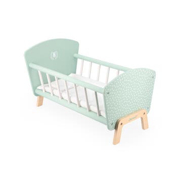 Janod poppenbed Zen - houten speelg van €55,99 voor €28,00, Ophalen of Verzenden, Nieuw