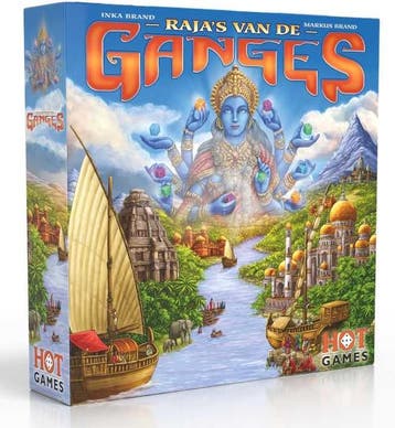 Rajas of the Ganges NL | HOT Games - Gezelschapsspellen, Verzenden, Nieuw