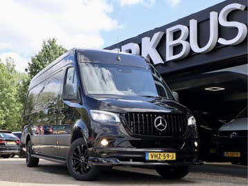 Zakelijke Lease |  Mercedes-Benz Sprinter 319 3.0 CDI V6 350, Automaat, Gebruikt, Zwart, Diesel