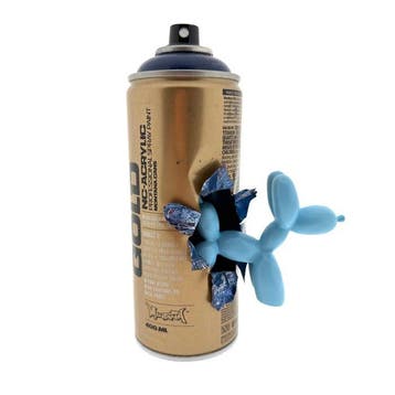 Koen Betjes (1992) - Surprise Balloon Dog Spraycan Blue