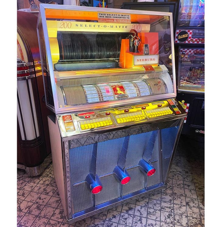 Seeburg KD200 1957 Jukebox - Gerestaureerd - Origineel, Verzamelen, Automaten | Jukeboxen, Ophalen