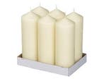 Stompkaars neutraal 200/70 mm ivoor - tray 6 stuks, Huis en Inrichting, Verzenden