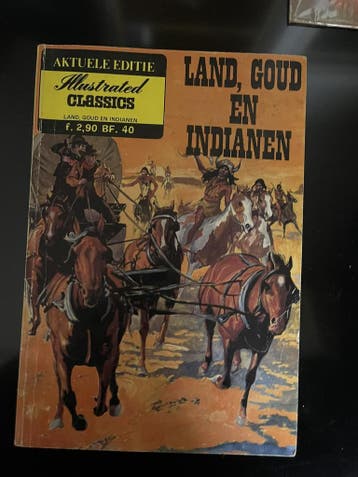 Land, goud en indianen, Boeken, Verzenden, Nieuw