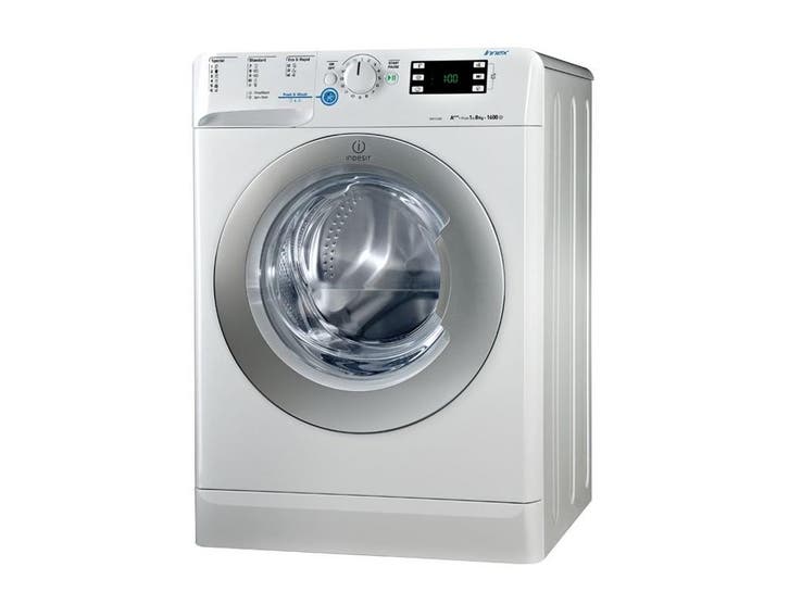 Indesit XWE 81683X WSSS - Vrijstaande voorlader wasmachine -, Witgoed en Apparatuur, Wasmachines, Zo goed als nieuw, Verzenden