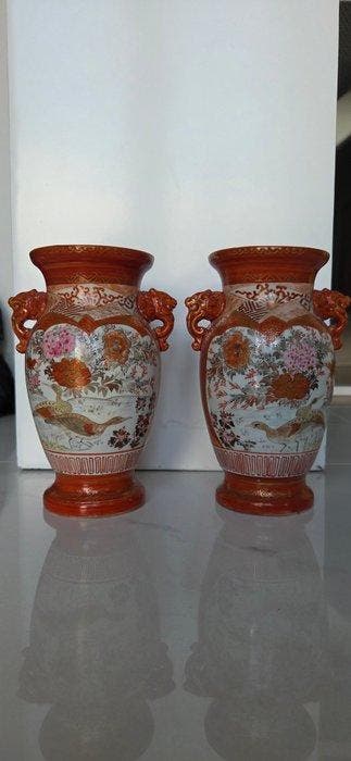 Vaas - Keramiek - Japan - Kutani vazen, Antiek en Kunst