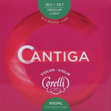 Corelli CO-900-ML violin string set 4/4, light, consists of, Ophalen of Verzenden, Nieuw