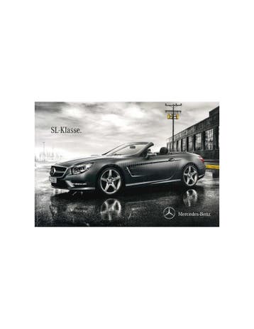 2014 MERCEDES BENZ SL KLASSE BROCHURE DUITS, Boeken, Nieuw, Author