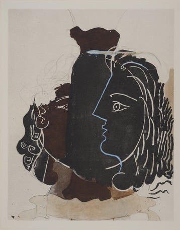 Georges Braque (1882-1963) - Profil grec