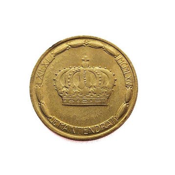 Luxemburg. 20 Francs 1964 Jean Grand-Duc