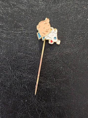 Tintin Broche / speld Tintin - De vrienden van Hergé - 1960, Nieuw