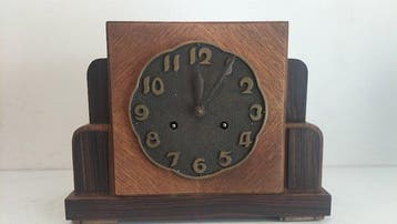 Amsterdamse School klok - Art Deco, Antiek en Kunst, Antiek | Klokken